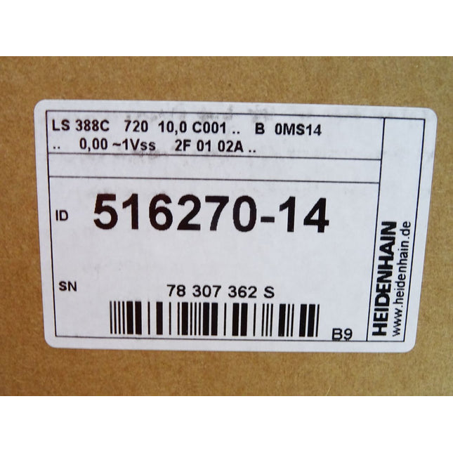Heidenhain Messgerät 516270-14 LS388C ML720 Messlänge 720mm / Neu OVP - Maranos.de