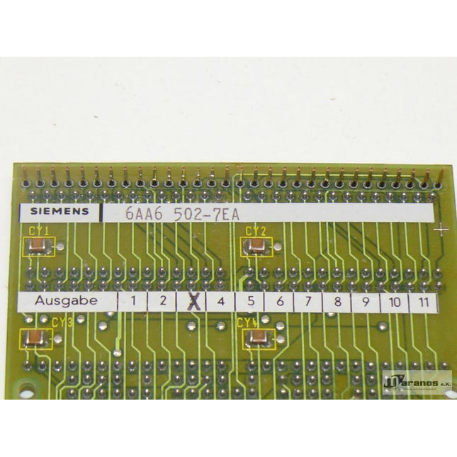 Siemens 6AA6 502-7EA  E:3 / 6AA6502-7EA E:3 - Maranos.de