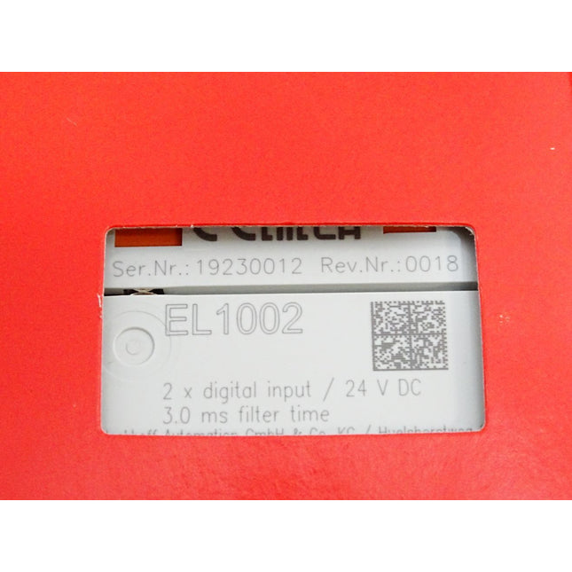 Beckhoff EL1002 Rev.0018 digitale Eingangsklemme / Neu OVP versiegelt - Maranos.de