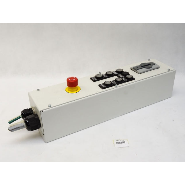 Euchner Schlüsselaufnahme EKS-A-IEXA-G01-ST02/03/04 099265 mit Gehäuse + Not-Aus Taster Eao 61-8755.11 - Maranos.de