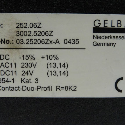 GELBAU 252.06Z Wiederstandsauswerter 3002.5206Z - Maranos.de