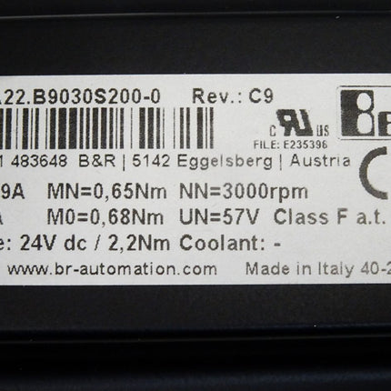 B&R 8LVA22.B9030S200-0 Synchron-Motor 3000min-1 / Neu - Maranos.de