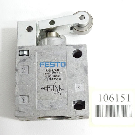 Festo 8985 Rollenhebelventil R-3-1/4-B / Neu - Maranos.de