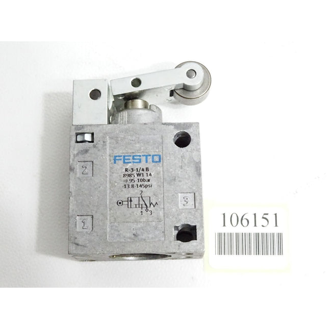Festo 8985 Rollenhebelventil R-3-1/4-B / Neu - Maranos.de