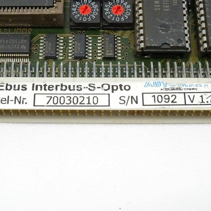 VMEbus Interbus-S-Opto 70030210 V1.1 / 18-21-41-00/01 - Maranos.de