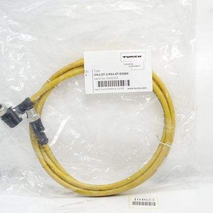 Turck RFID Cable Standard Version WK4.5T-2-RS4.5T/S2500 6699203 / Neu OVP - Maranos.de