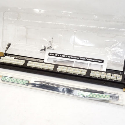 Siemon 10Gip HD Series 10GHD-24 24 Ports 10G6 Pach Panel / Neu OVP - Maranos.de