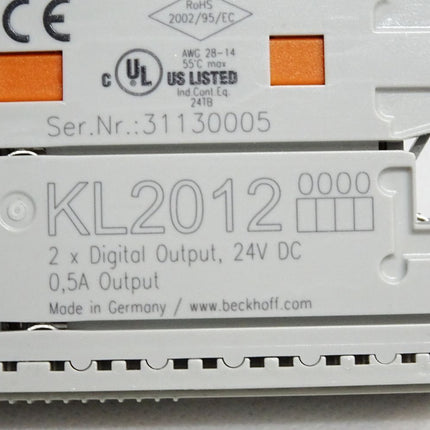 Beckhoff KL2012 0000 digitale Ausgangsklemme - Maranos.de