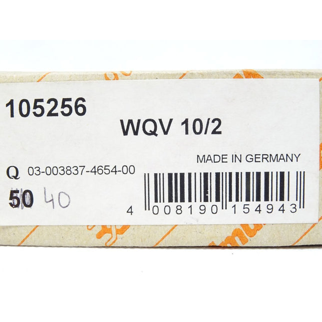 Weidmüller 105256/1052560000 WQV10/2 / Inhalt : 40 Stück / Neu OVP - Maranos.de