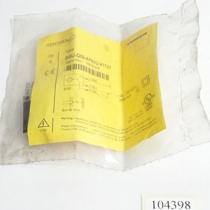Turck Bi8U-Q08-AP6X2-V1131 Induktiver Sensor 1662005 / Neu OVP - Maranos.de