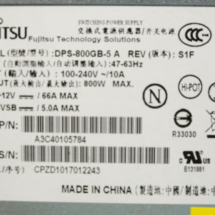 Fujitsu DPS-800GB-5 Power Supply 800W - Maranos.de