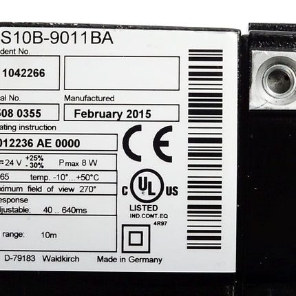 Sick S10B-9011BA 1042266 2D-Lidar-Sensor / Neuwertig OVP - Maranos.de