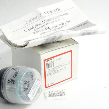 Gemü Elektrischer Stellungsrückmelder 1235 31002242 88205879 A1Z2SM125030G10 / Neu OVP - Maranos.de