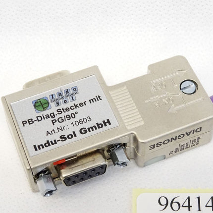 Indu-Sol 10603 PB-Diagnosestecker mit PG/90° - Maranos.de
