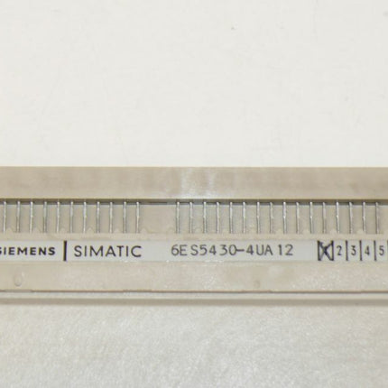 Siemens Simatic S5  6ES5430-4UA12 / 6ES5 430-4UA12  Digitaleingabe E:01 - Maranos.de