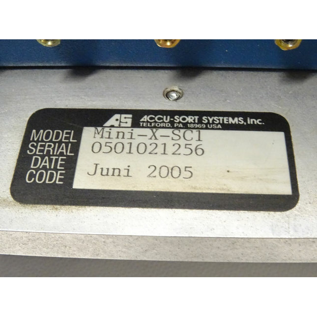 AS Accu Sort Systems MINI-X-SC1 / 126549276 - Maranos.de
