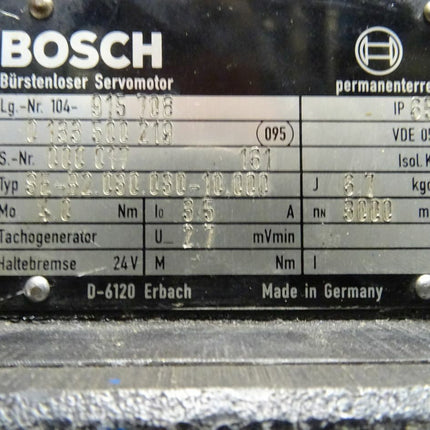 Bosch SE-B2.030.030-10.000 Bürstenloser Servomotor  3000 Rpm - Maranos.de