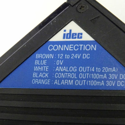 IDEC Analog Distance Sensor SA1DLL4 / SA1D-LL4 / Connection - Maranos.de