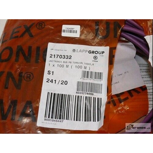 Lapp Kabel®  Unitronix Bus PB Torsion 1X2X0,8  Meter Kabel 2170332 Meterware - Maranos.de