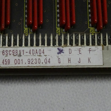 Siemens 6SC9811-4DA04 Impulsverteiler und Störauswertebaugruppe 6SC9 811-4DA04 - Maranos.de