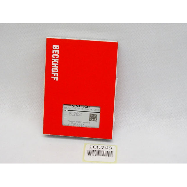 Beckhoff EL7031 Rev.0026 1-Kanal-Motion-Interface / Neu OVP versiegelt - Maranos.de