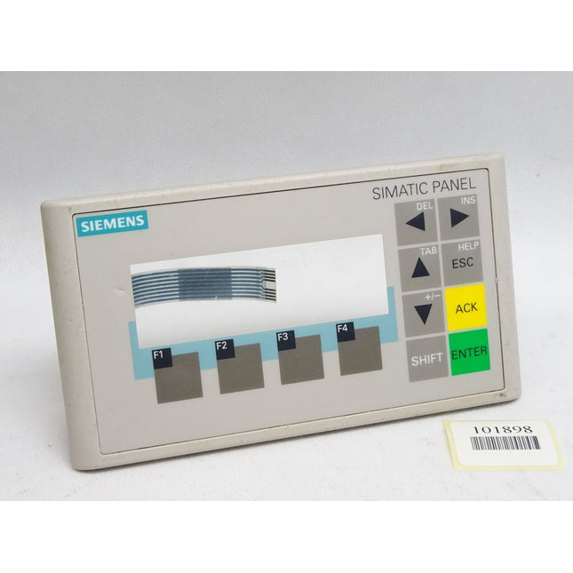 Siemens Front OP73 (MICRO) Panel 6AV6641-0AA11-0AX0 6AV6640-0BA11-0AX0 A5E00207248 Rahmen ok - Maranos.de