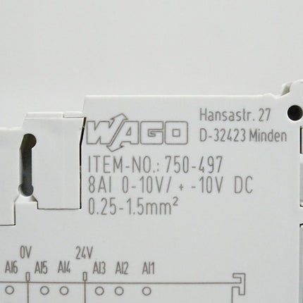 Wago 750-497 8-Kanal-Analogeingang - Maranos.de