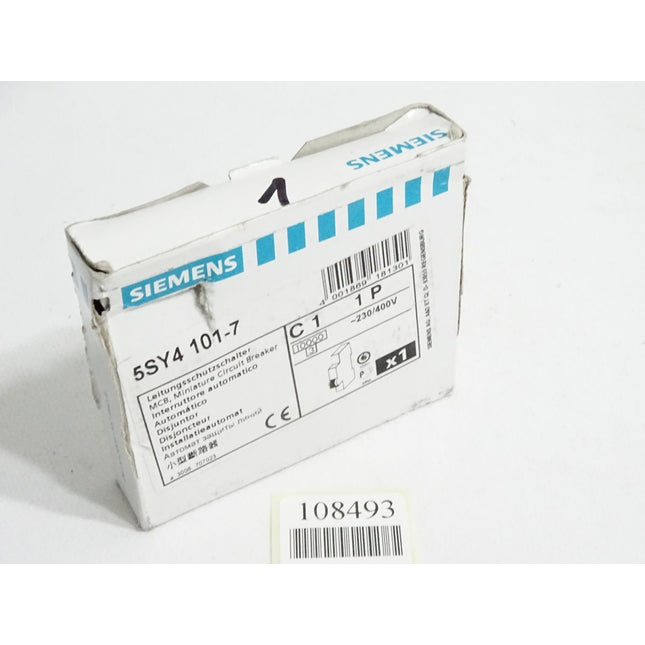 Siemens Leitungsschutzschalter 5SY4101-7 / Neu OVP - Maranos.de