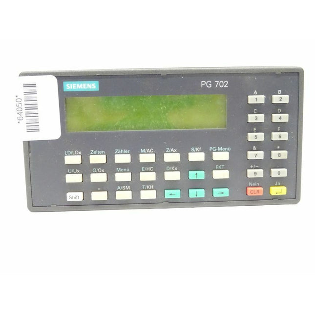 Siemens 6ES7702-0AA01-0YA0 PG702 Panel 6ES7 702-0AA01-0YA0 - Maranos.de