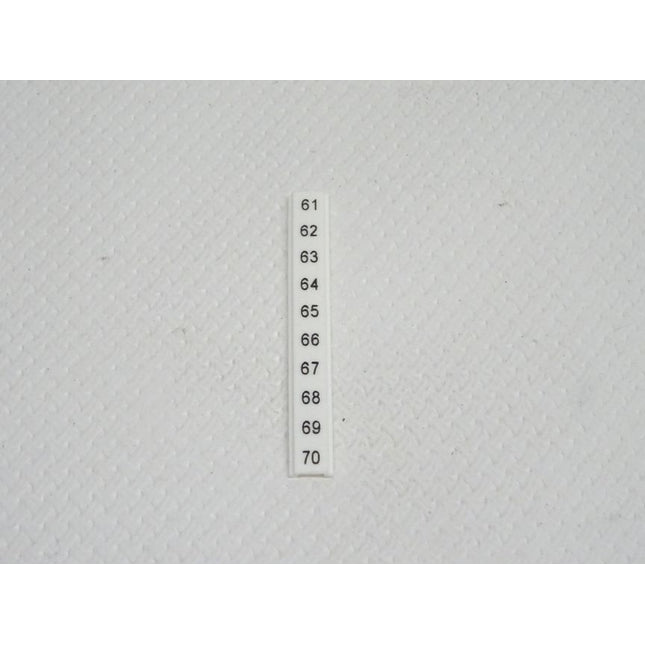 Siemens 8WH8141-2AB65 10x Bezeichnungsschilder 8WH8 141-2AB65 Neu - Maranos.de