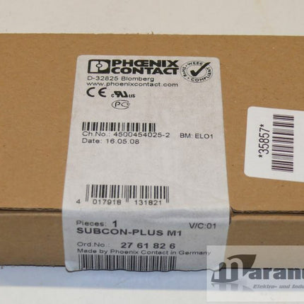 NEU-versiegelt Phoenix Contact SUBCON-PLUS M1 Ord.2761826 / 27 61 82 6 - Maranos.de