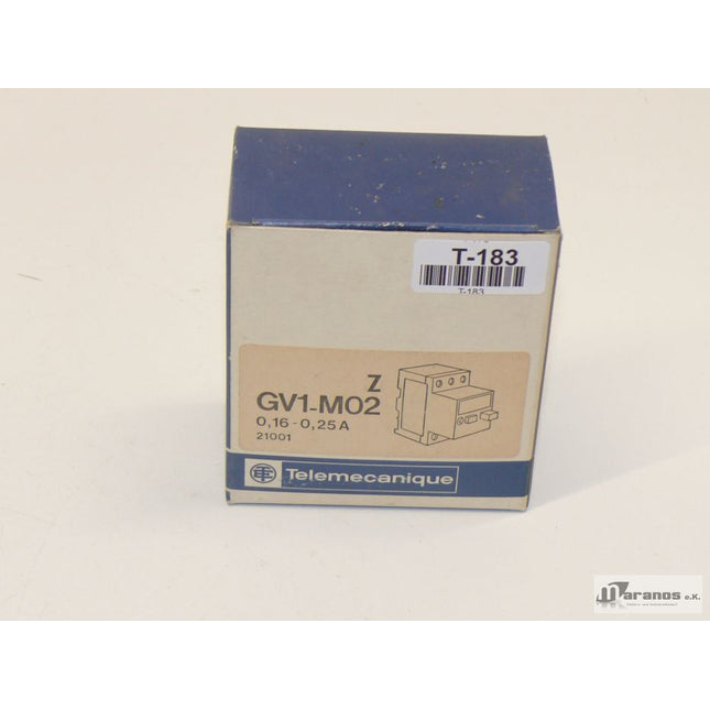 Neu-OVP: Telemecanique GV1-M02 (Z) 0,16-0,25A - Maranos.de