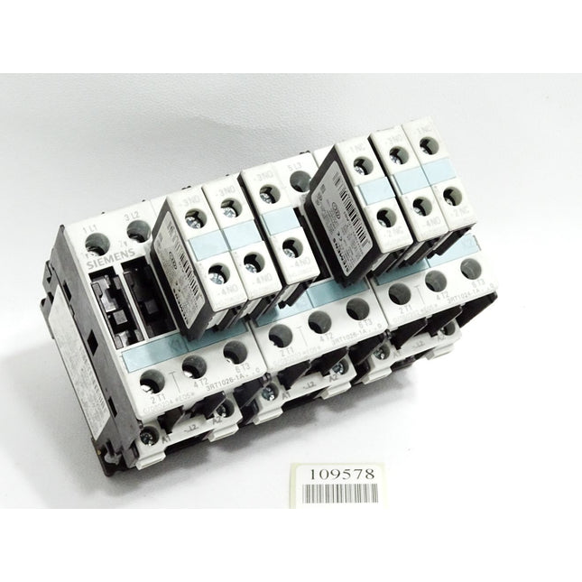 Siemens Leistungsschütz 3RT1026-1AL20 + 3RT1024-1AL20 (nur eine Halterung auf der Unterseite) - Maranos.de