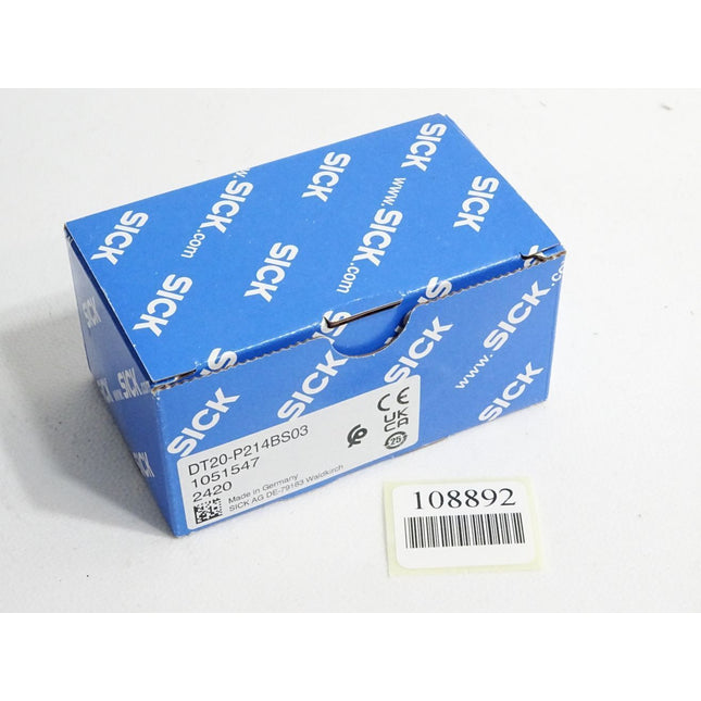 Sick 1051547 DT20-P214BS03 Laser-Distanzsensor DT20 Hi / Neu OVP - Maranos.de