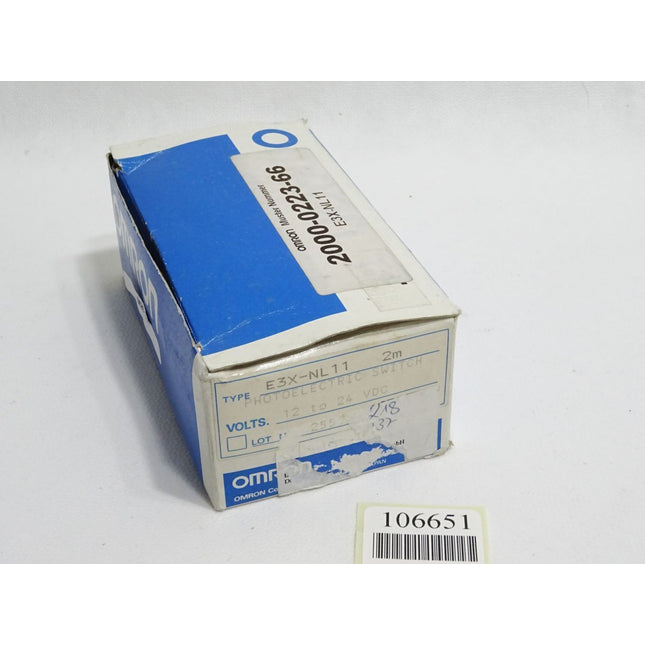 Omron E3X-NL11 Photoelectric Switch / Neu OVP - Maranos.de