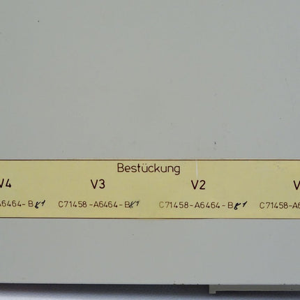 Siemens C71458-A6464-A1 E:3 / Eingangs-Anpassung / OVP - Maranos.de