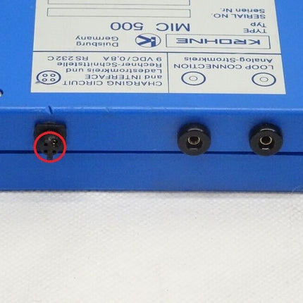 Krohne MIC 500 Handanzeigegerät - Maranos.de