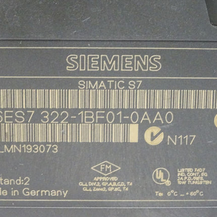 Siemens 6ES7322-1BF01-0AA0 / 6ES7 322-1BF01-0AA0 - Maranos.de