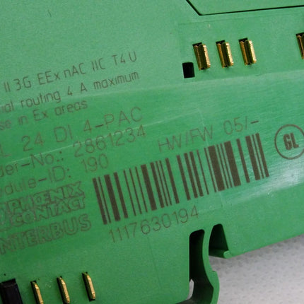 Phoenix Contact 2861234 IB IL 24 DI 4-PAC Digitalmodul - Maranos.de