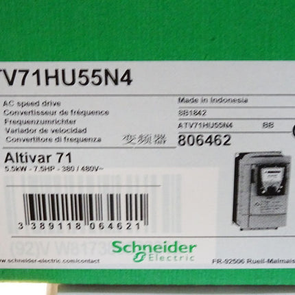 Schneider Electric Altivar 71 ATV71HU55N4 5.5kW / Neu OVP - Maranos.de