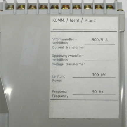 WJ WIRKLEISTUNGSUMFORMER ACTIVE POWER TRANSDUCER 9207L027 33982/1 / Neu-OVP - Maranos.de