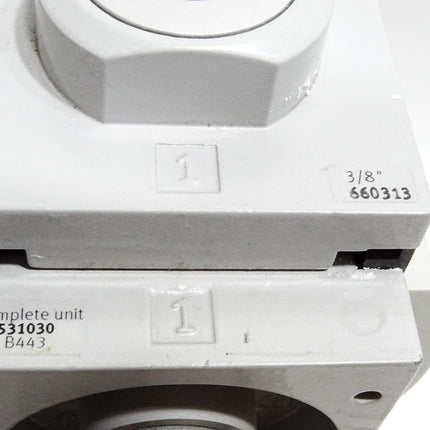 Festo 531030 Wartungseinheit MSB6 660313 541268 MS6-EM1-1/2-S 548713 MS6-SV-1/2-E-10V24 - Maranos.de