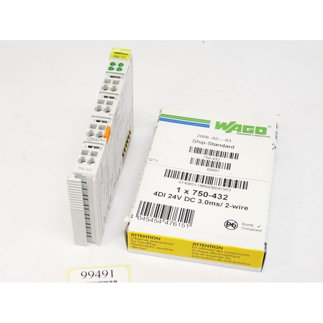 Wago 750-432 4-Kanal-Digitaleingang / Neu OVP - Maranos.de