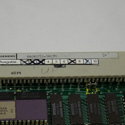 Siemens 6AD6312-1AC70 / 6AD 6312-1AC70 Datenuebertragungssteuerung - Maranos.de