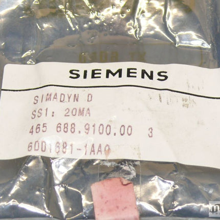 NEU-OVP Siemens 6DD1681-1AA0 Simadyn 6DD1 681-1AA0 - Maranos.de