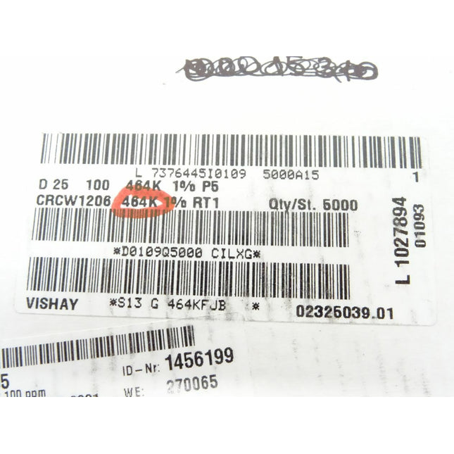 5000x VISHAY CRCW1206 464K RT1 Widerstände - Maranos.de