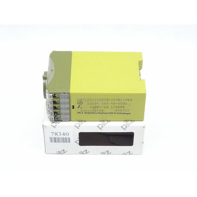 Pilz PW-1PK/3/220V/FBM:10KO Zeitrelais 486353 neu-OVP - Maranos.de