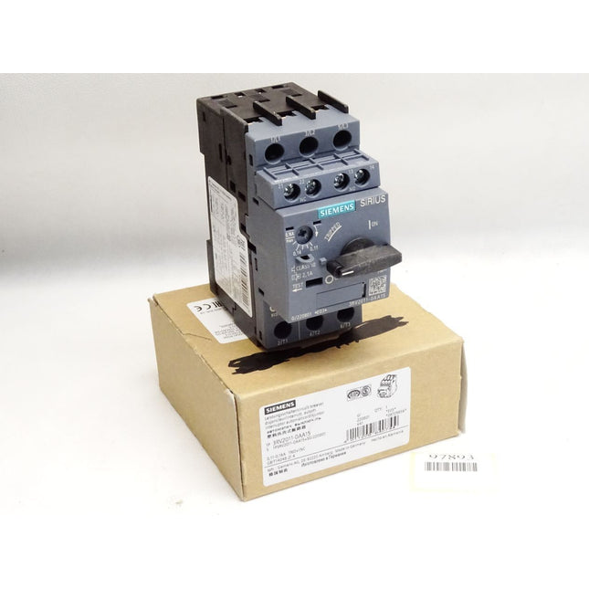 Siemens Leistungsschalter 3RV2011-0AA15 / Neu OVP - Maranos.de
