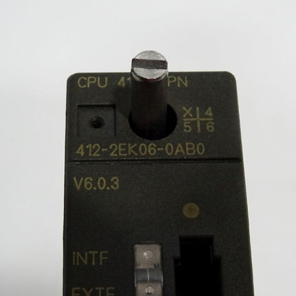 Siemens S7-400 CPU412-2 PN 6ES7412-2EK06-0AB0 6ES7 412-2EK06-0AB0 v6.0.3 - Maranos.de