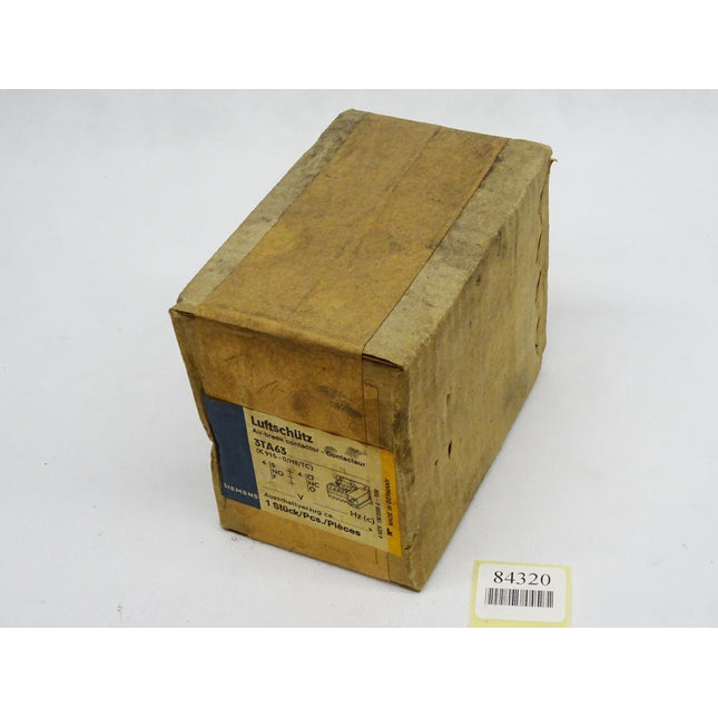 Siemens Luftschütz 3TA63 (K915-0/H8/TC) / neu OVP versigelt - Maranos.de